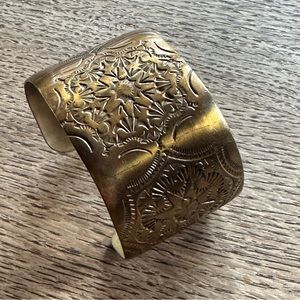 ✨ Brass Handcrafted Cuff Bracelet ✨ Boho Hippie style gift ✨